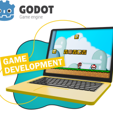 Godot.  Основа создания легендарных игр - КИБЕРшкола программирования для детей, компьютерные курсы для школьников, начинающих и подростков - KIBERone г. Самара